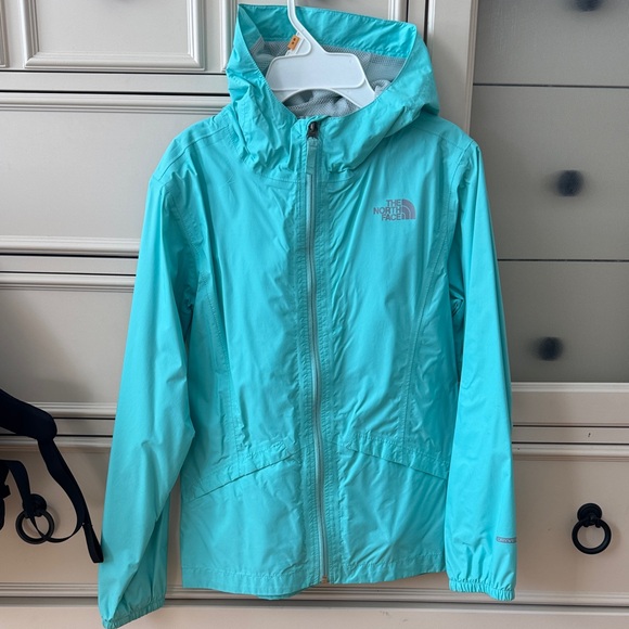 The North Face Kids Aqua Blue Jean Jacket